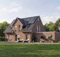 Wohnen im Grünen: Projektiertes Einfamilienhaus mit großzügigem Baugrundstück - Asendorf