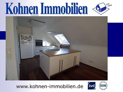 Küche - 2-3-Zimmer-Dachgeschosswohnung mit großem, ausgebauten Spitzboden in zentraler Ortslage von Hinsbeck