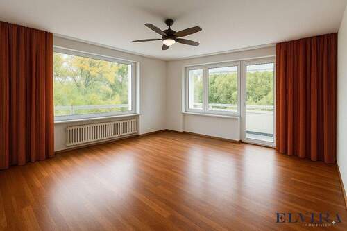 Wohnbereich - 1 Zimmer Etagenwohnung zur Miete in München Obermenzing