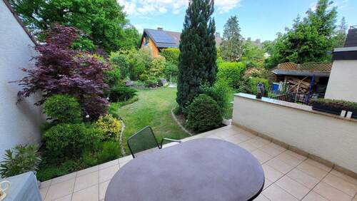 Garten - 8 Zimmer Doppelhaushälfte in Oftersheim