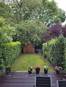 Garten mit Gartenhäuschen - 5 Zimmer Reihenmittelhaus in Düsseldorf