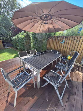 Terrasse - Reihenmittelhaus mit 133,00 m&sup2; in Düsseldorf zum Kaufen