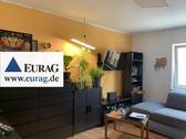 Wohnzimmer - N-Mögeldorf: Helle + gut geschnittene 3-Zi-Whg. im 2. OG mit Balkon + EBK zur Ablöse