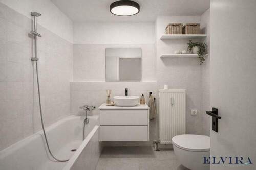 Badezimmer Staging - 