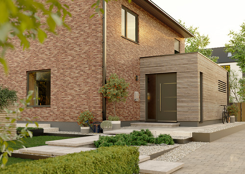 Straßenansicht.png - 6 Zimmer Einfamilienhaus in Wittenberge
