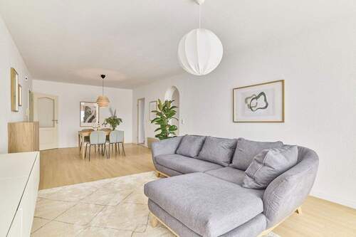 Wohnzimmer - Etagenwohnung mit 107,00 m&sup2; in Landstuhl zur Miete