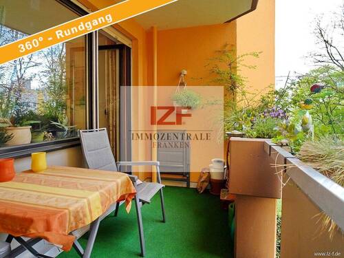 Sonnenloggia - 3-Zimmer-Eigentumswohnung in ruhiger Lage mit Balkon, Aufzug & TG - Nürnberg Wetzendorf