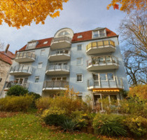 Helle 2-Zimmer-Wohnung mit Aufzug und Balkon in ruhiger Lage - Leipzig Gohlis-Süd