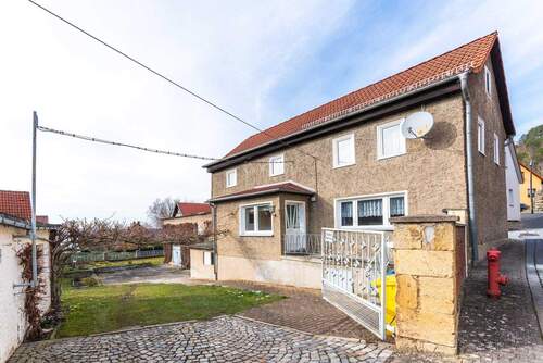 Gebäudeansicht (3) - 4 Zimmer Bauernhaus, Landhaus zum Kaufen in Jena