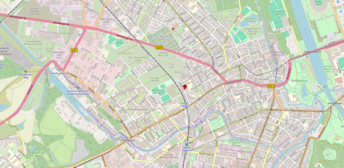 Quelle: www.openstreetmap.de - 3 Zimmer Etagenwohnung in Leipzig
