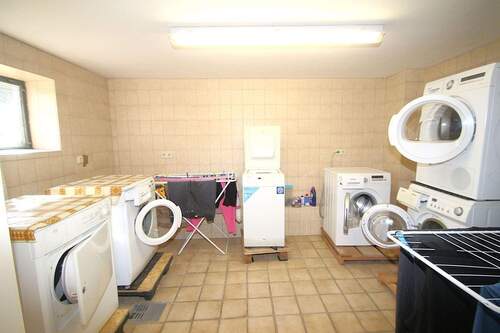 Der Wäscheraum im Keller - 