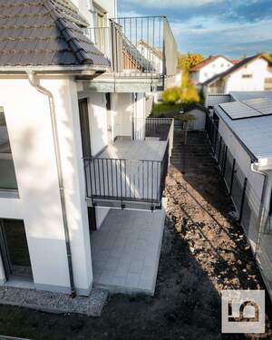 Balkonansicht 1.OG - Etagenwohnung mit 85,00 m&sup2; in Ingolstadt zum Kaufen