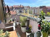 Küche mit Zugang zum Sonnenbalkon - 