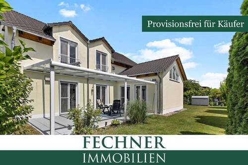 Außenansicht Gebäuderückseite - Top gepflegtes Einfamilienhaus mit viel Platz in einer der besten Lagen des Ingolstädter Südwestens!