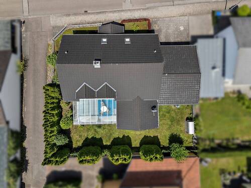 Grundstückssituation aus der Luft - 