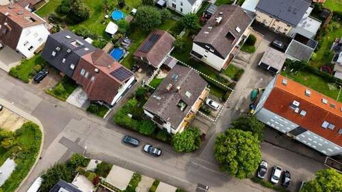 Hausansicht/Lage - 5 Zimmer Doppelhaushälfte zum Kaufen in Allensbach