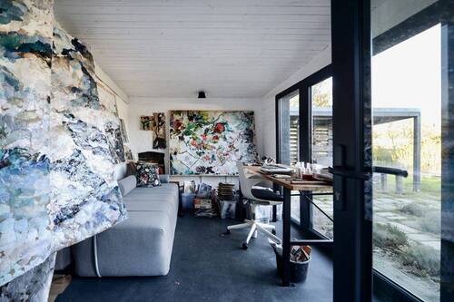 Das Atelier-lichtdurchflutet - 