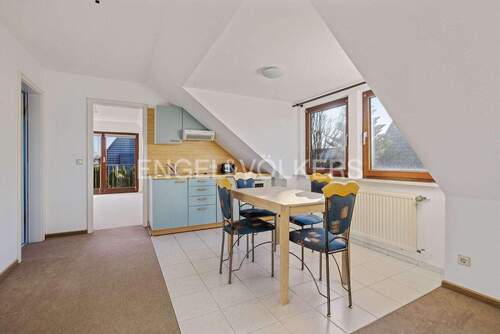 Küche im Dachgeschoss - 