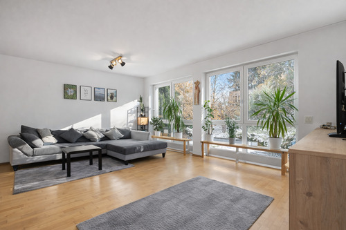 Wohnbereich - 5 Zimmer Etagenwohnung in Kempten (Allgäu)