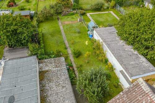 Drohne_Garten - 6 Zimmer Mehrfamilienhaus, Wohnhaus in Linden