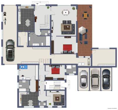 EG Haupthaus u. Anbau - 