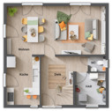 Fl124 - Grundriss Erdgeschoss - 