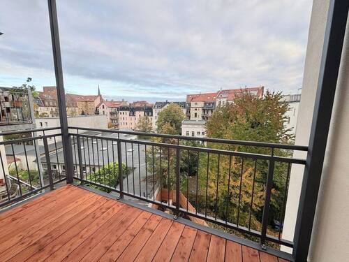 Balkon - 2 Zimmer Etagenwohnung in Leipzig