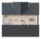 LH 152 - Grundriss Spitzboden - 
