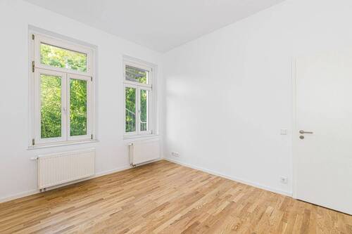 Schlafzimmer - Etagenwohnung mit 61,00 m² in Leipzig zum Kaufen