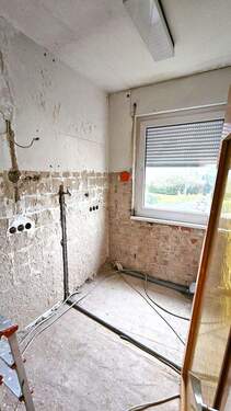 Rohbau Badezimmer im DG - 