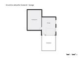 Grundriss - aktueller Zustand Garage - 