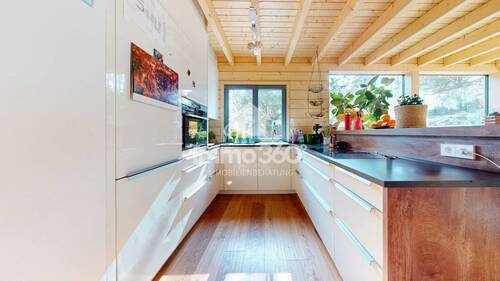 moderne Küche - 6 Zimmer Einfamilienhaus in Rangsdorf