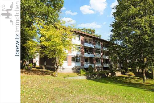 001 - Außenansicht - Bielefeld-Senne: Sanierte 3 Zimmer-Wohnung mit sonniger Loggia