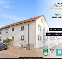 GERÄUMIG: Frisch renovierte Eigentumswohnung mit großer Terrasse und Garage zu veräußern! - Eggenstein-Leopoldshafen / Eggenstein