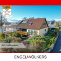 Außenaufnahme - Wohnen im Grünen: Einfamilienhaus mit großem Garten