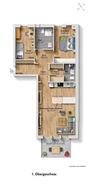 1. Obergeschoss - 
