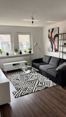 Wohnzimmer - Etagenwohnung mit 65,70 m&sup2; in Offenbach am Main zur Miete