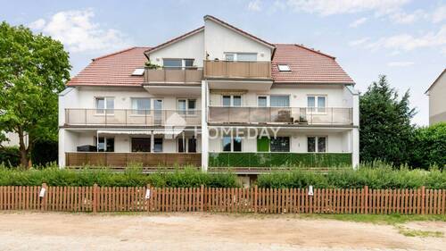 Außenansicht 1 - 3 Zimmer Etagenwohnung zum Kaufen in Mühlenbecker Land