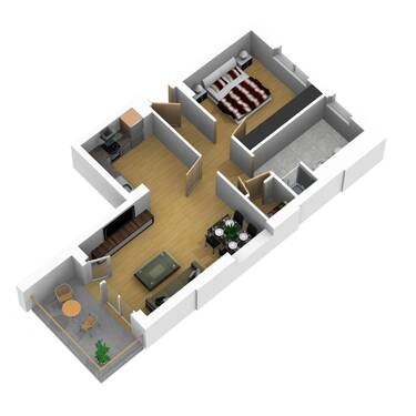 A1.1252-006_3D_181214_geschnitten.jpg - 2 Zimmer Etagenwohnung in Schwerin