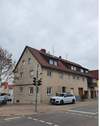 Außenansicht des 5 Familienhau - Schöne 3-Zimmer-Wohung in Fellbach zu verkaufen