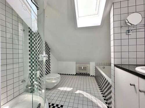 Tageslichtbad im Dachgeschoss - 