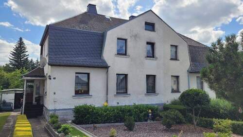 Gesamtansicht - Freiraum im Grünen - Doppelhaushälfte