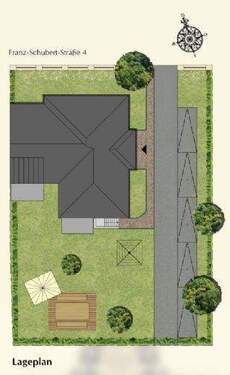Freiflächen- und Lageplan - 