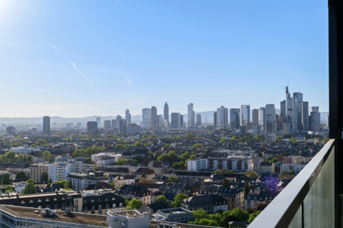Ausblick vom Balkon - 