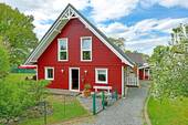 Giebelseite des Hauses - 