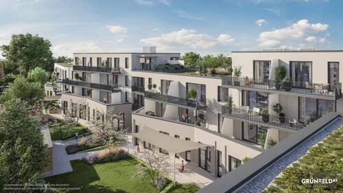 Illustration 1 - 3 Zimmer Terrassenwohnung zum Kaufen in München