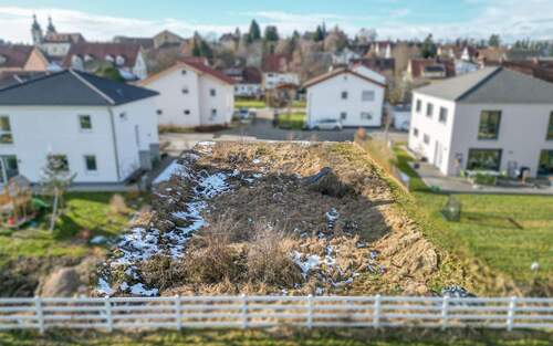 Ost-Ansicht - Grundstück in Donaueschingen