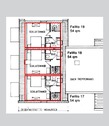 Grundriss Wohnung 54m ² - 