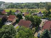 Drohnenansicht - 5 Zimmer Einfamilienhaus in Kreischa