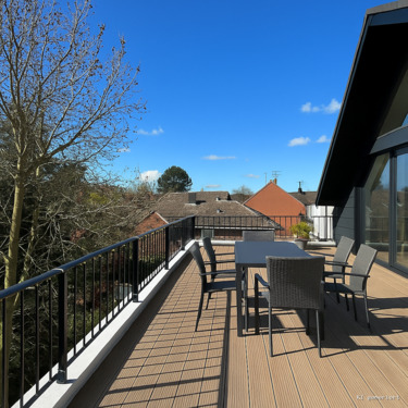 Dachterrasse - 3 Zimmer Etagenwohnung zur Miete in Korschenbroich-Neersbroich